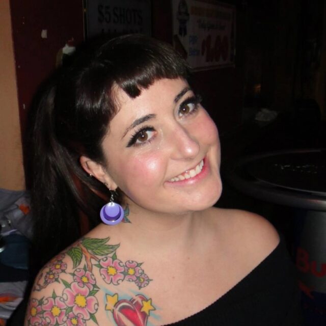 A candid photo of Sarah Browder smiling